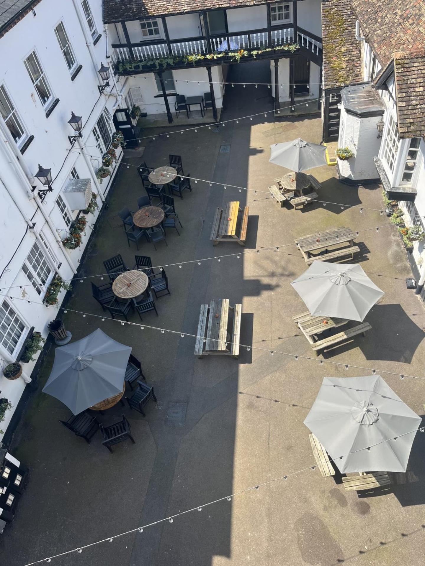 George Hotel By Greene King Inns Huntingdon Bagian luar foto