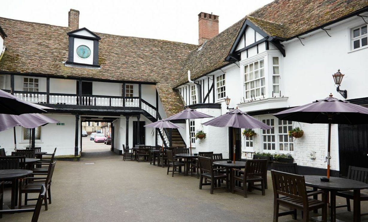 George Hotel By Greene King Inns Huntingdon Bagian luar foto
