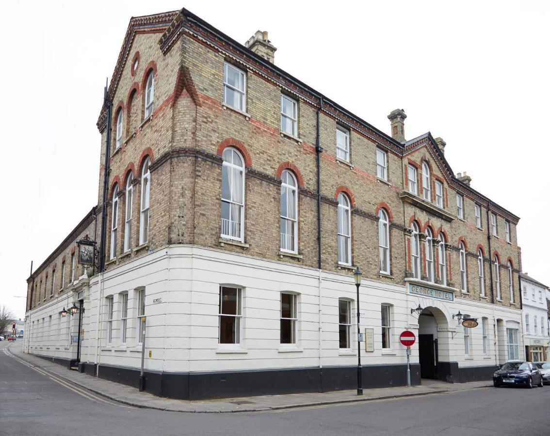 George Hotel By Greene King Inns Huntingdon Bagian luar foto